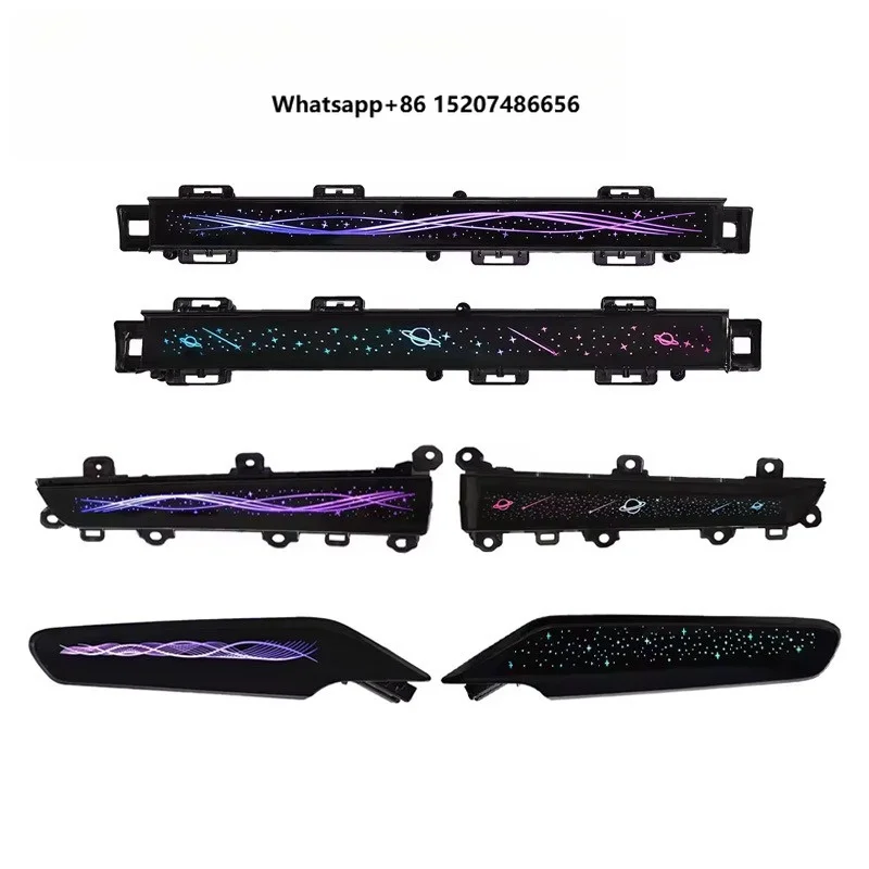 SJC Starry Sky Style 64 Color Car Ambient Light for Car Interior Accessories Atmosphere Light Kit