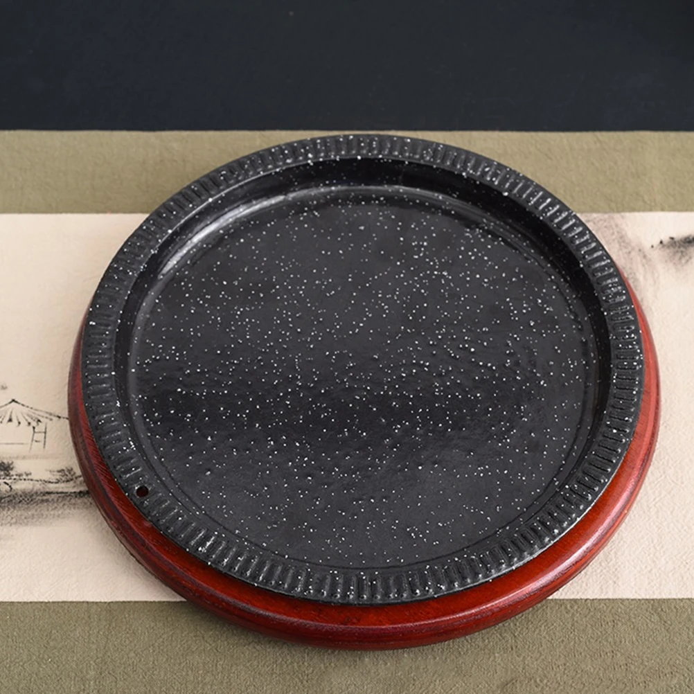 

Thickened Base Tray Wooden Casserole Pot Holder Heat Insulation Kitchenware Smooth Edge Long lasting Soup Bibimbap Table
