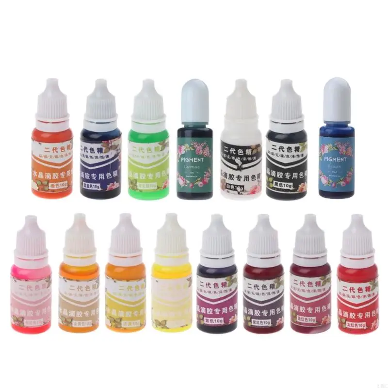 

R3MC Epoxy Resin Color Pigment Dye Liquid Resin Coloring Paint DIY Crafts 10g/0.35oz