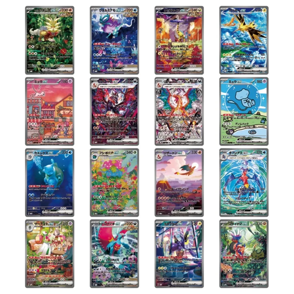 

Pokémon Cards Charizard Gardevoir PTCG Japanese Version Full Picture Ex Series Anime Peripheral Game Collection Card Holiday Toy