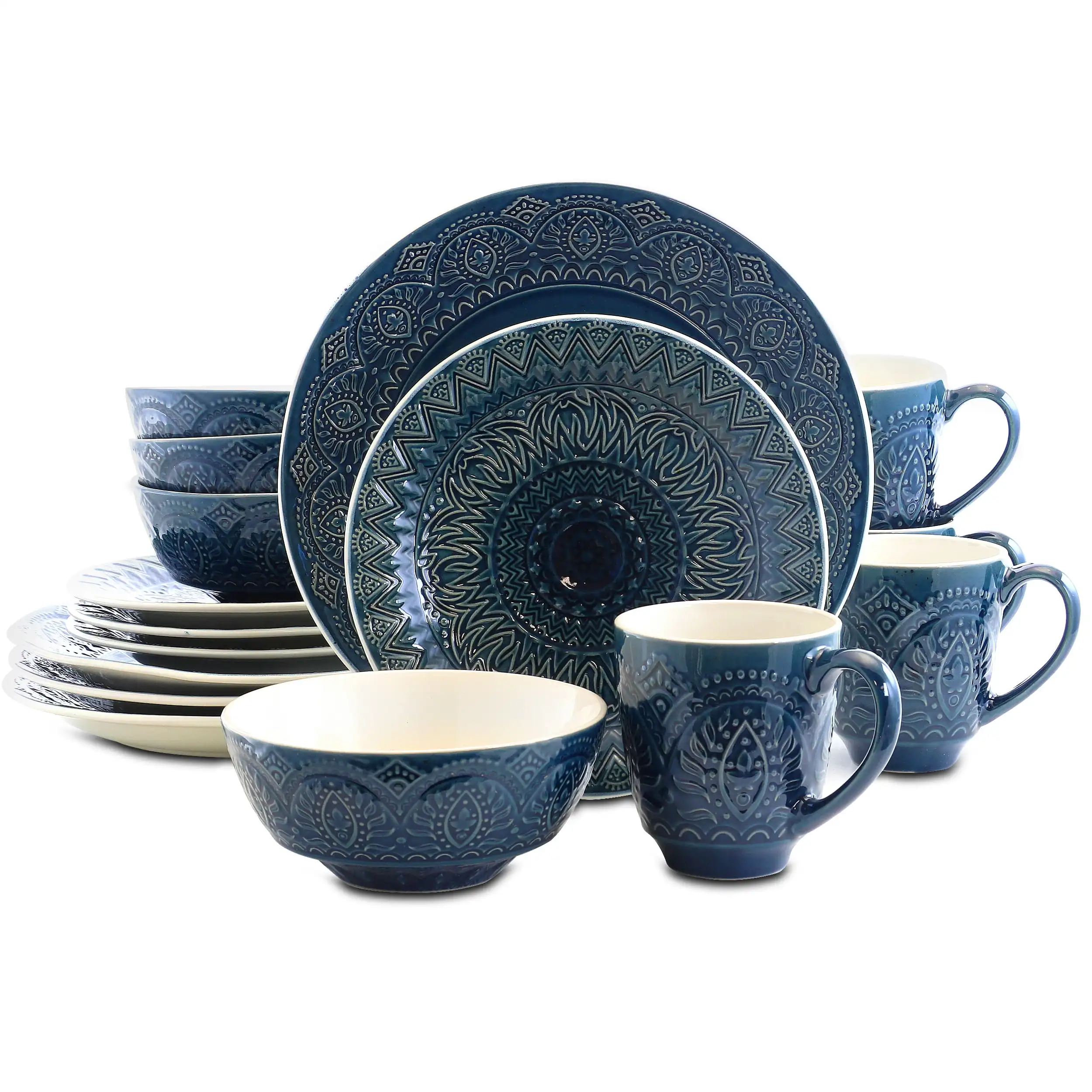 

Perta 16 Piece Stoneware Dinnerware Set