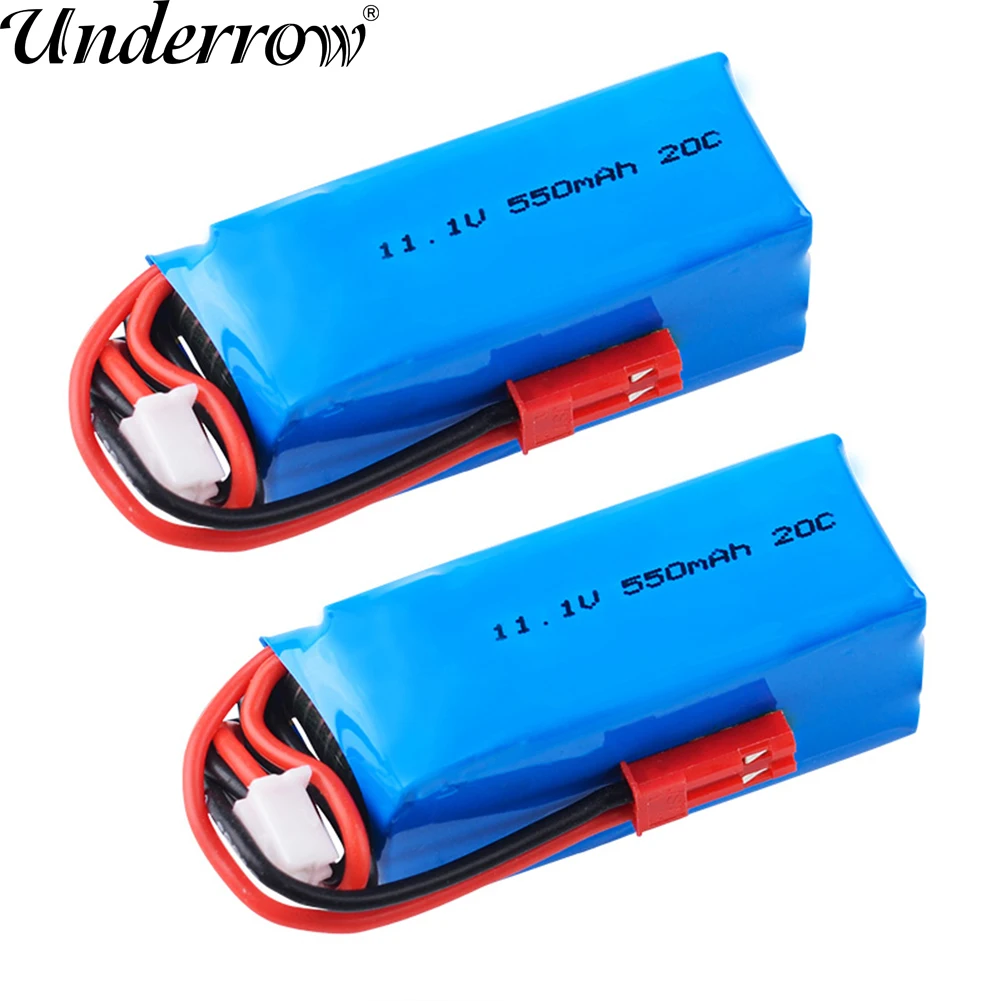 HJ 3S 11.1V 500MAH 20C Lipo Battery JST / T /XT30 Connector for Mini SU27 Fixed Wing Rc Car RC Toys Model Battery Parts