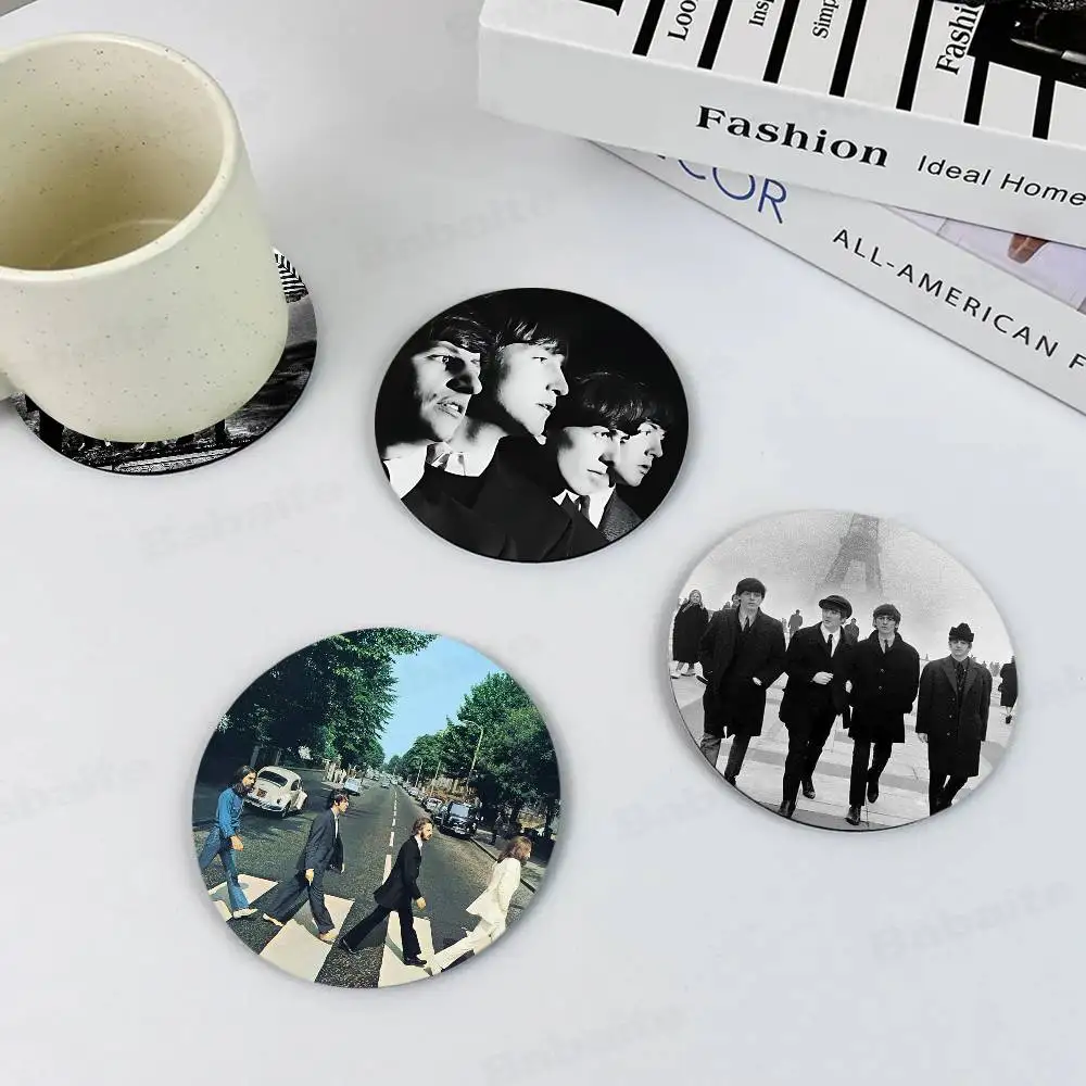 Vintage Famous Band T-he-Bbeatles Artistic Print on Wood, Durable for Parties, Unique Holiday Housewarming Present
