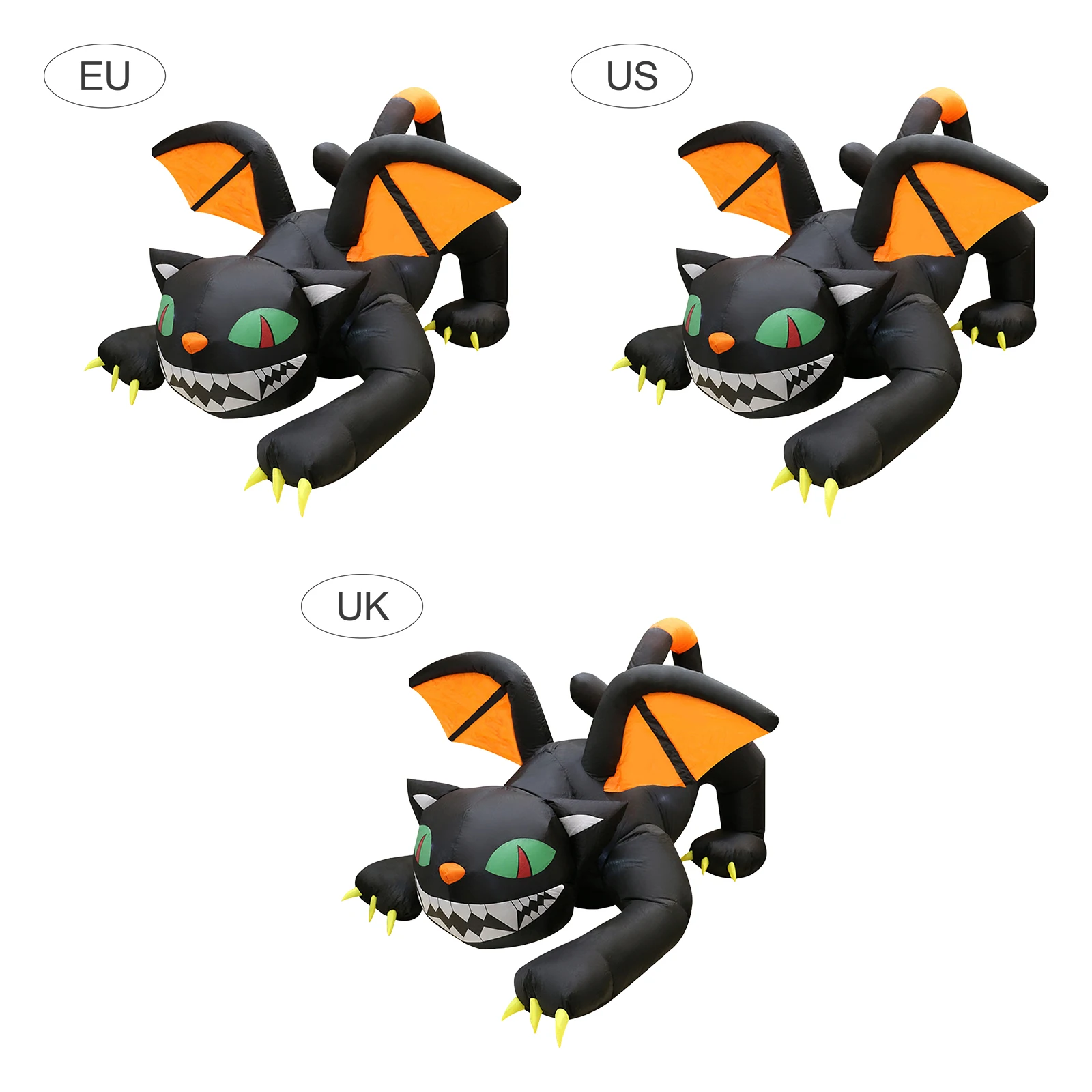 インフレータブル屋外装飾 LEDライト内蔵 ホリデーパーティー用インフレータブル装飾