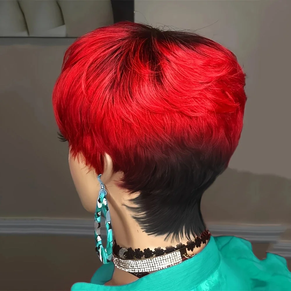 Pixie Cut Wig Human Hair Short Wigs for Women