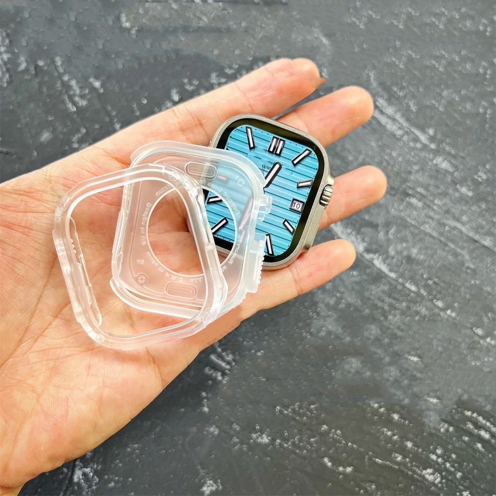 アップルウォッチ用ダブル保護ケース,ソフトメッキカバー,iwatchシリーズ9,シリーズ8,シリーズ7,シリーズ6,シリーズ5,4,シリコン,45mm 44mm, 42mm, 41mm, 40mm, 38mm