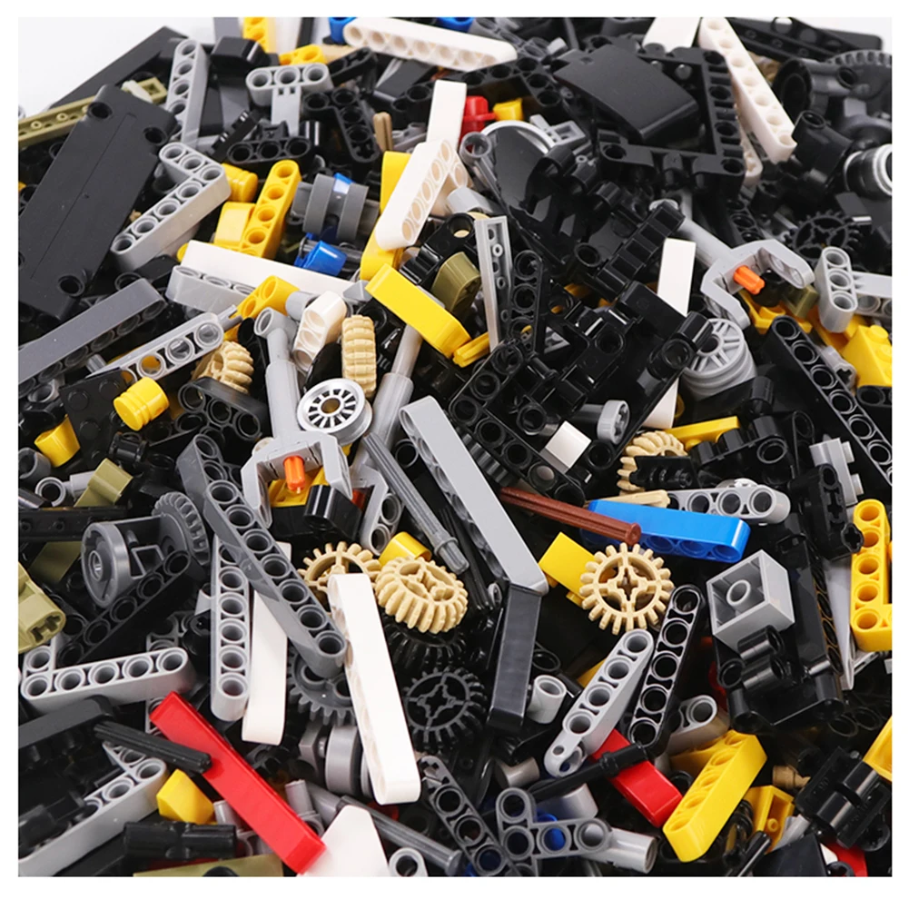 Technical Bricks Parts Bulk Gear Cross Axle Lift Arm Pin Connector Beam Tech Panel Loose Pack MOC Power Functions Building Block