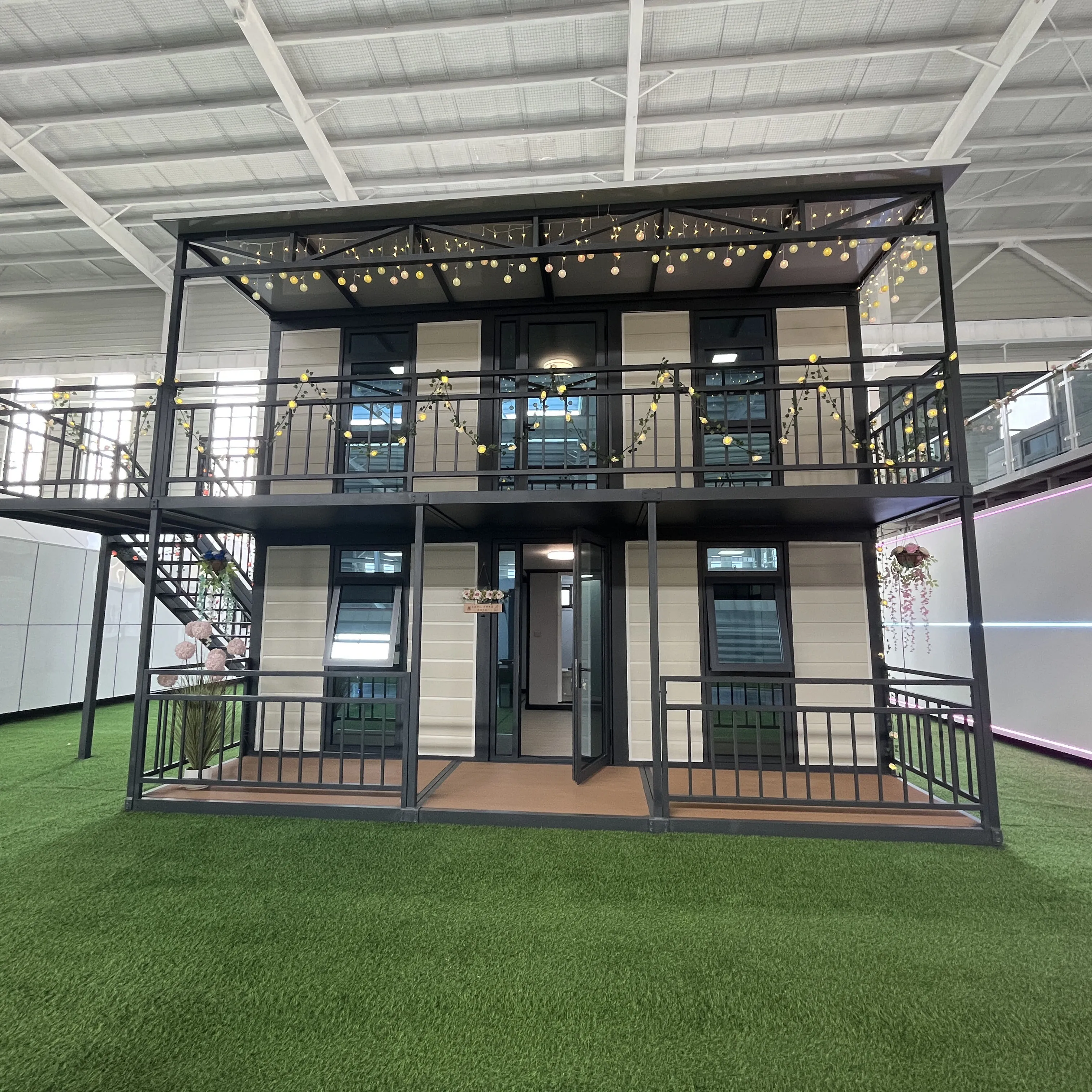 Customized Color Expandable Modular Home Prefab House 20ft Folding Expandable Container House for Saleel Construction