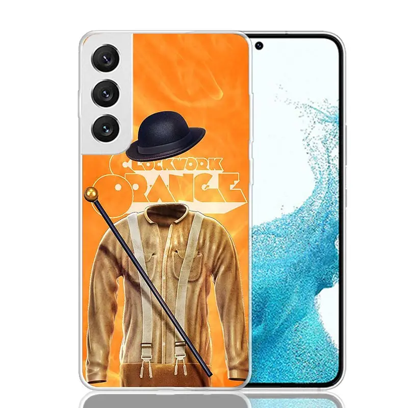 A Clockwork Orange Film Phone Case For Samsung Galaxy S24 S23 S22 S21 FE S20 Ultra S10 Plus S10E S9 S8 + Art Customized Coque Ca