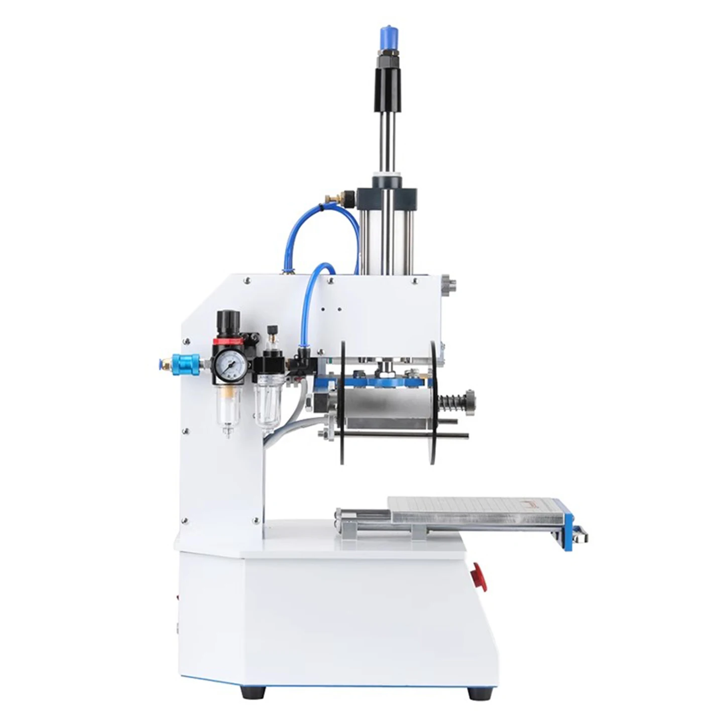 WT-QS200 Multifunctionele Foliedruk Machine voor Leer Bronzing Machine Leer Logo Warmte Reliëf Hot Stamping Machine