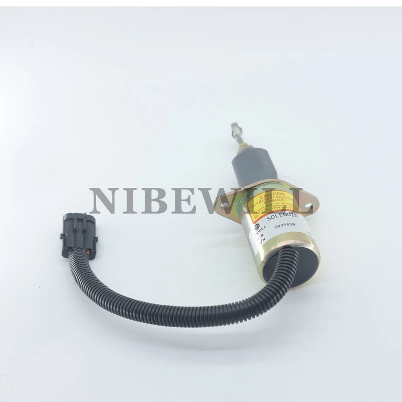 Engine Accessories For Cummins 6CT Engine Shutdown Solenoid Valve 3935650 24V