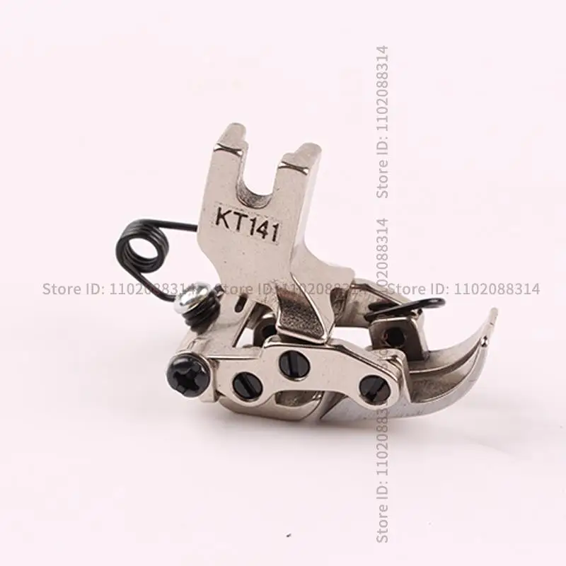 KT141 Hinged Presser Foot Front and Rear Interaction Through Cross Seam Extra-thick Fabric for Lockstitch Sewing, NR-31S NL-31S