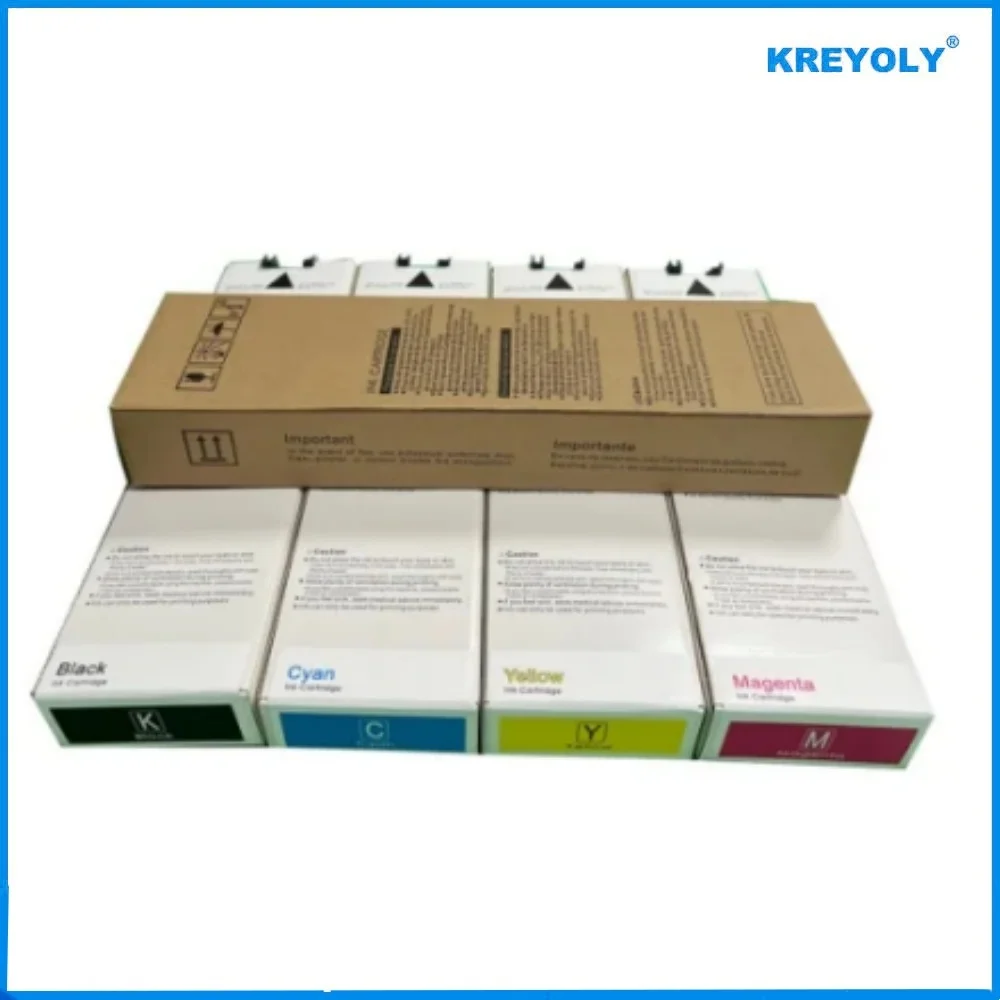 Compatible Ink Cartridge For Riso Comcolor FT-5430 FT-5230 FT-5000 FT1430Inkjet Printer S-8929E S-8930E S-8931E S-8932Eone set