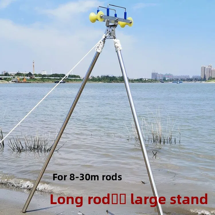 support-portable-en-acier-inoxydable-pour-canne-a-peche-longue-plateforme-de-peche-roue-d'alpinisme-pour-la-peche-en-riviere