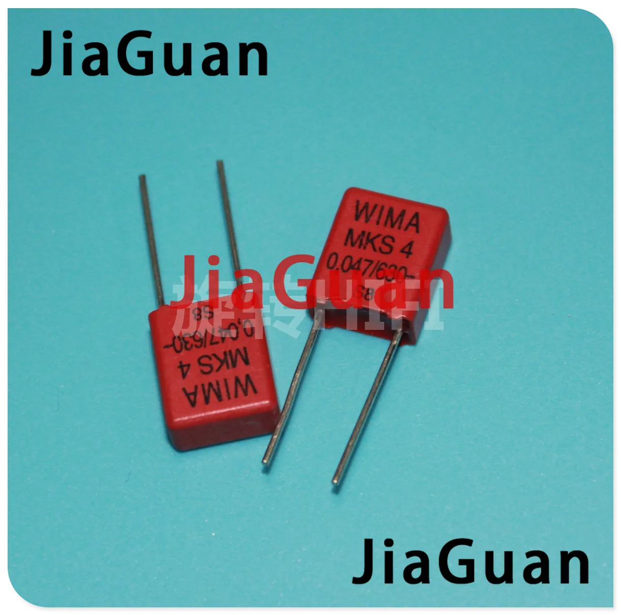 10PCS RED WIMA MKS4 0.047UF 630V PCM7.5 original new MKS-4 473/630V P7.5mm audio 473 hot sale 0.047uf/630v 47NF