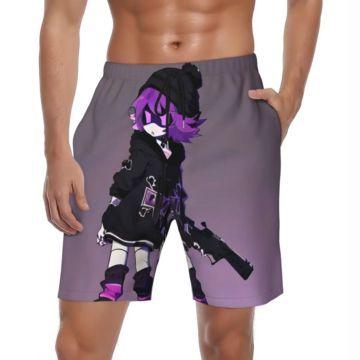 Men Gym Shorts Murd… - image