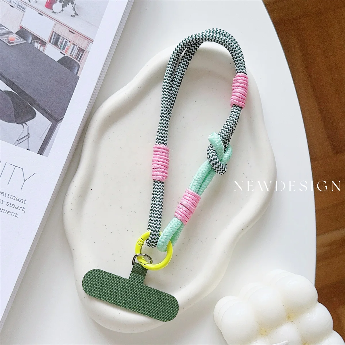 Telefoonkoord Polsband Telefoonhoesje Verbindingsstuk Universele telefoonhoes Accessoires Antislip en anti-val Draagbare hanger