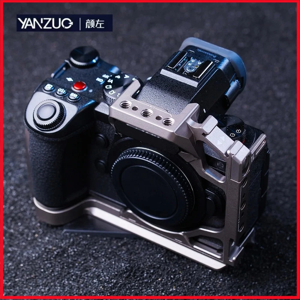 YANZUO Stabilizer Suitable For Panasonic Lumix 5m2 G9m2 Aluminum Camera Protection Frame Kit Suitable S5m2x Camera Rabbit Cage