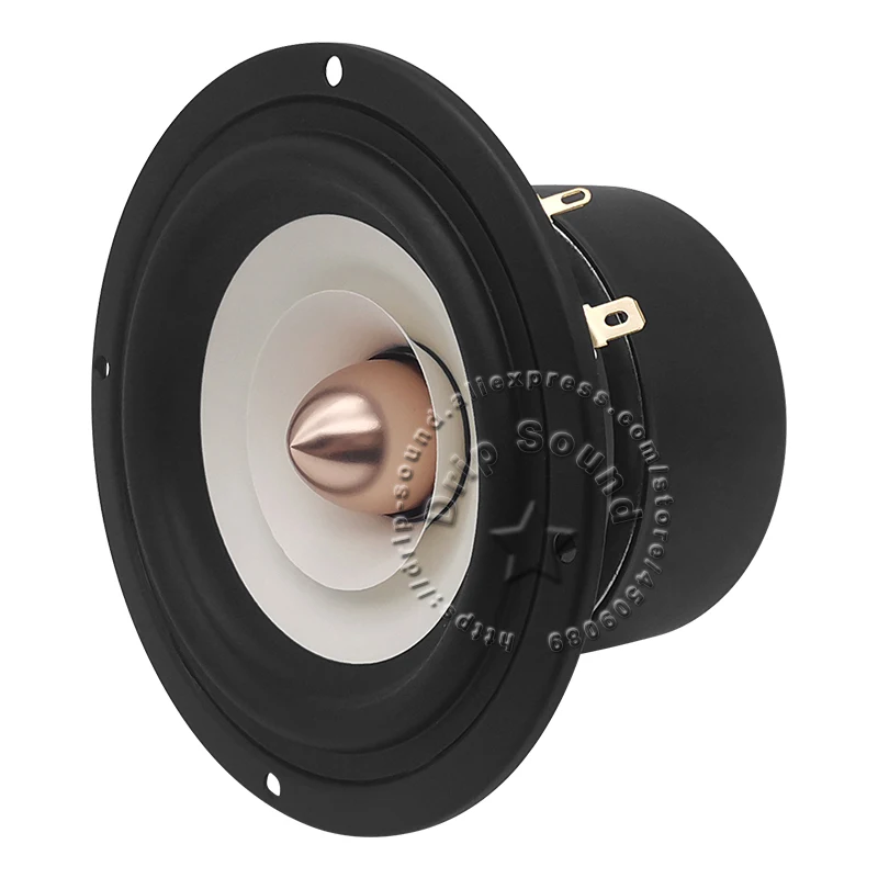 

4.5" Inch 4ohm 6ohm 8ohm 15W Fever Full Range Antimagnetic Speaker Audio Stereo Loudspeaker Horn Trumpet Three Stage Equilibrium