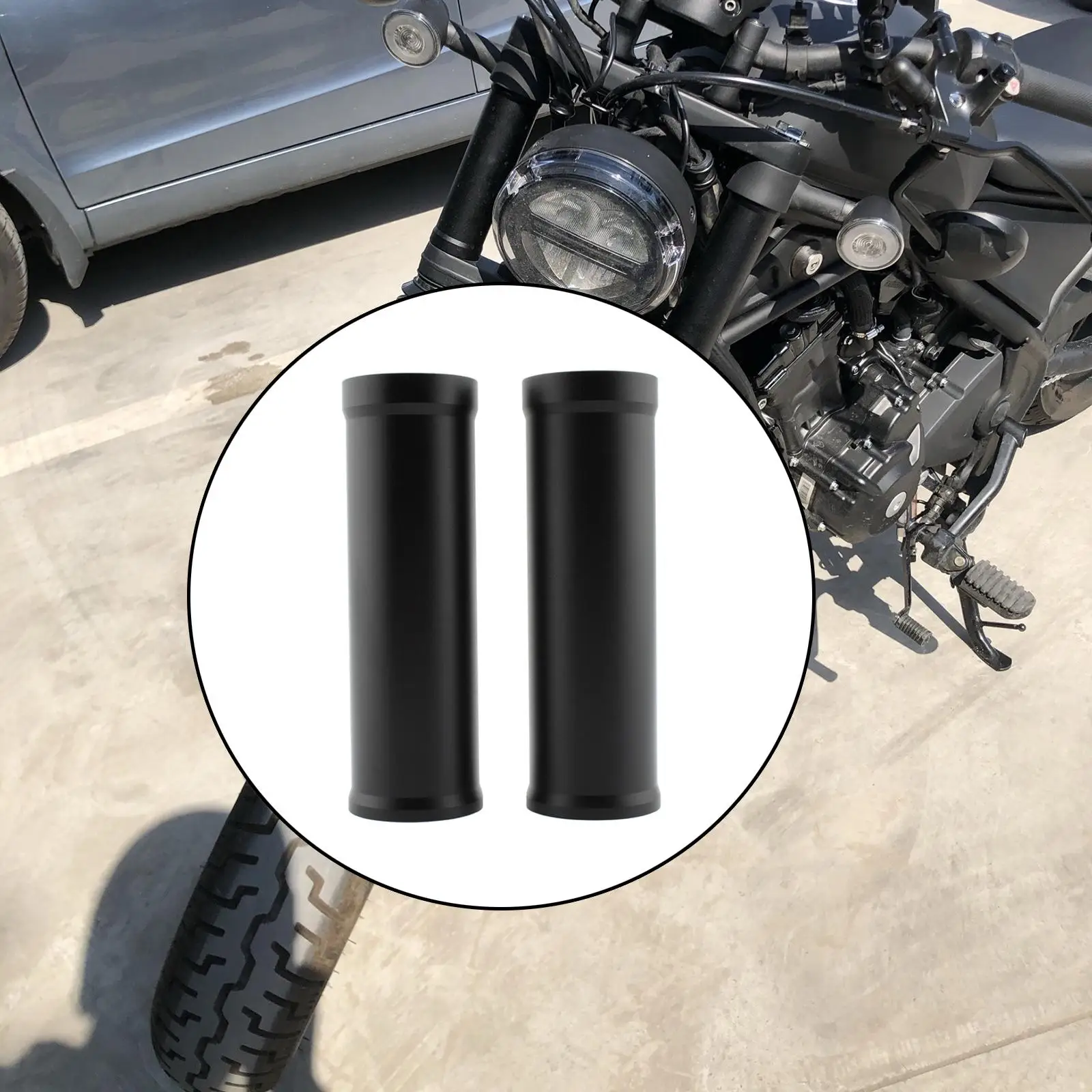 

2x Motorcycle Front Fork Gaiters Boots Fit for Cmx 300 500