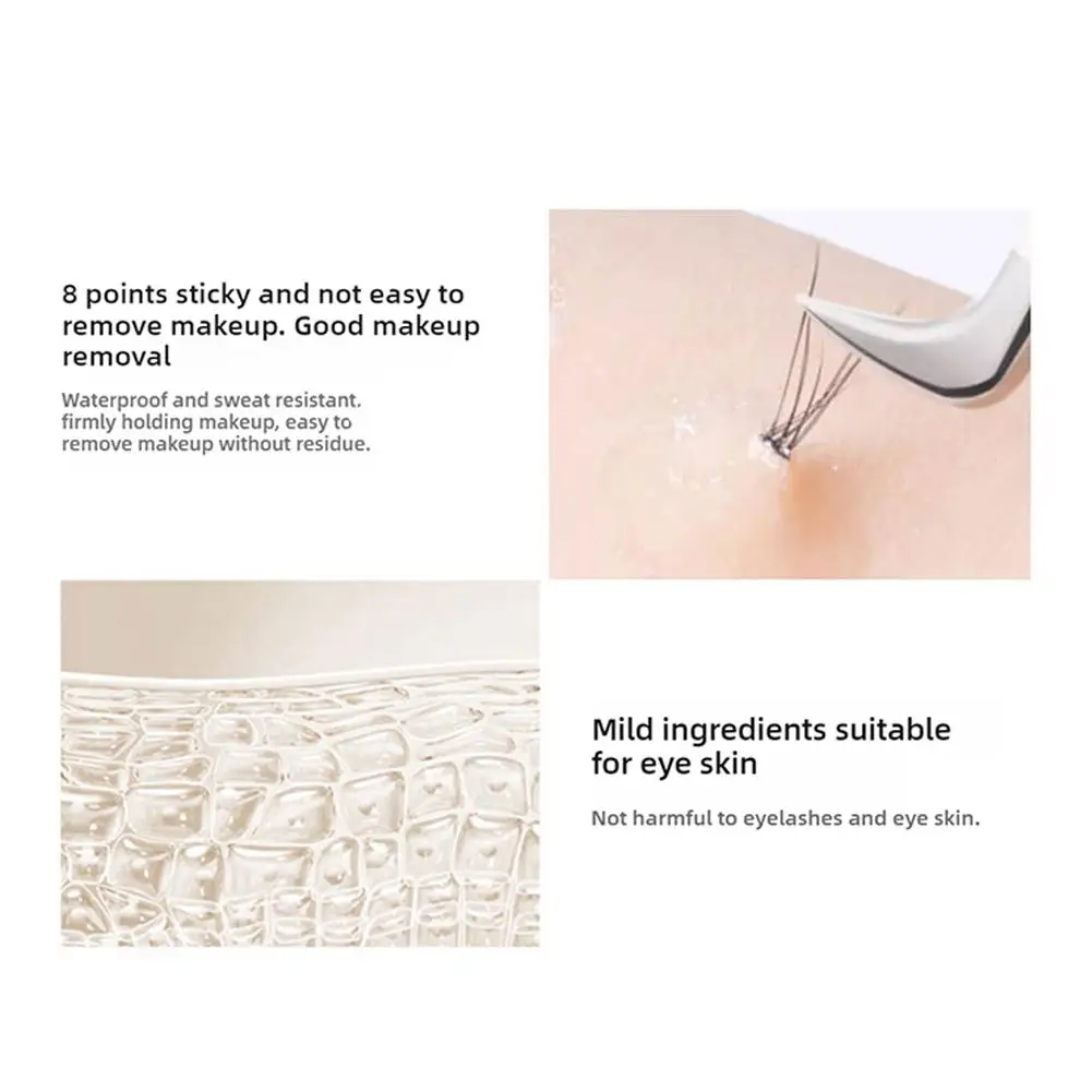 5 ミリリットルプロフェッショナルまつげ接着剤透明防水つけまつげメイクアップ接着剤ラッシュリフト防水化粧品ツール