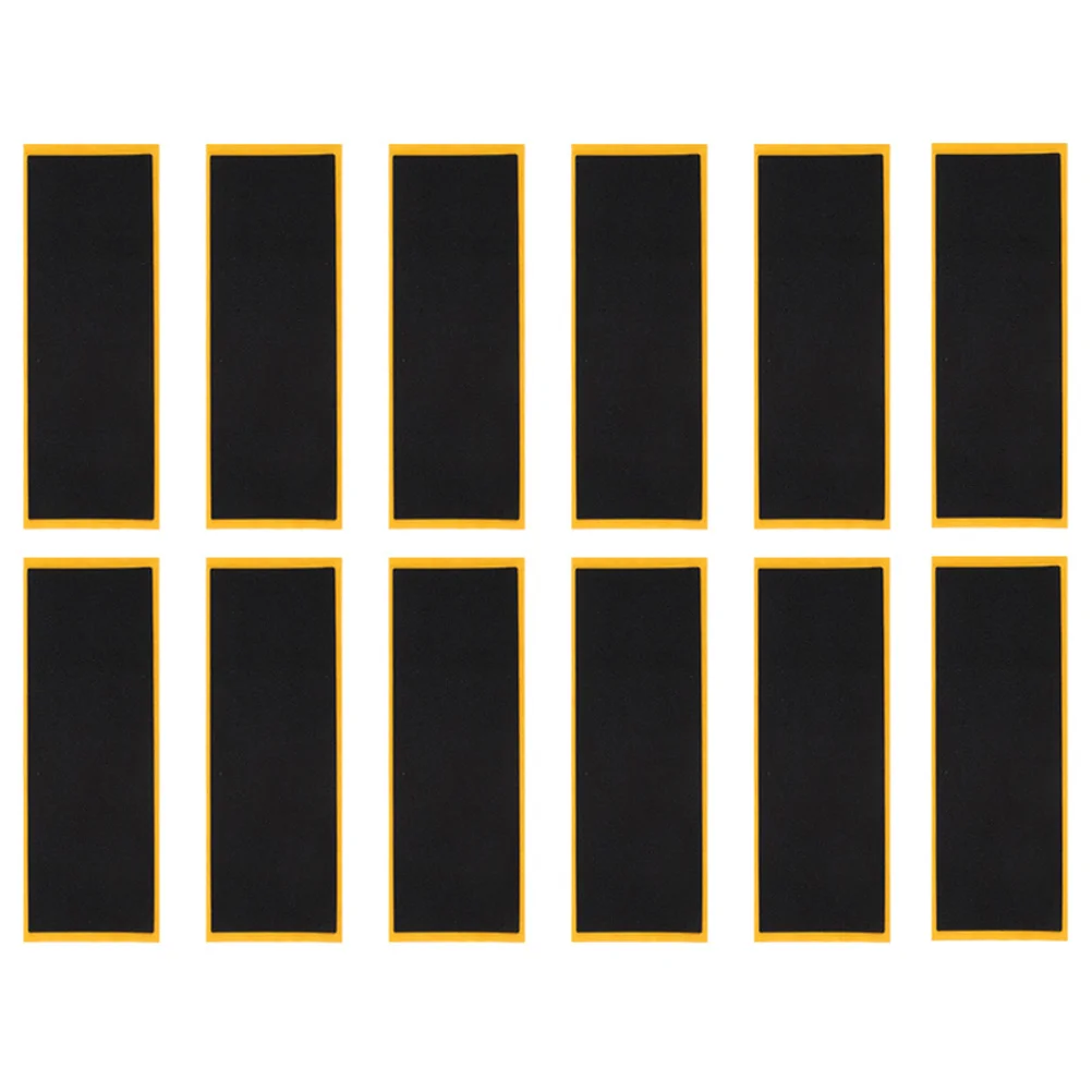 12Pcs Fingerboard Grip Tape Foam Mini Skateboard Cushioning Nonslip Fingerboard Accessories Skateboard Supplies