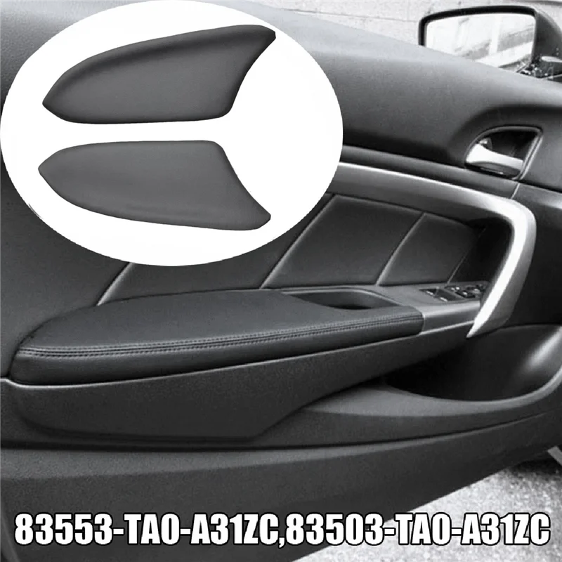 

1Pair Front Door Panel Cover 83553-TA0-A31ZC 83503-TA0-A31ZC for Honda Accord Sedan 2008-2012 Armrest Panels Lid Pad C