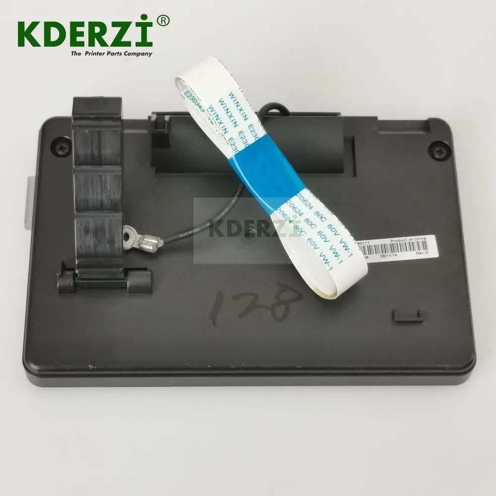 Painel de controle LCD para hp laserjet pro m127 m128 m127fn m128fn, oem cz181-60117, peças sobressalentes