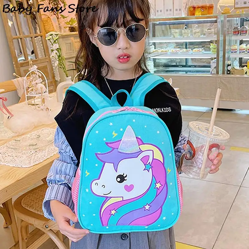 Children Cartoon Rucksack Kids Cute Mochila Large Capacity Student Backpack Unicorn School Bags Animal Pattern Book Bag 2023