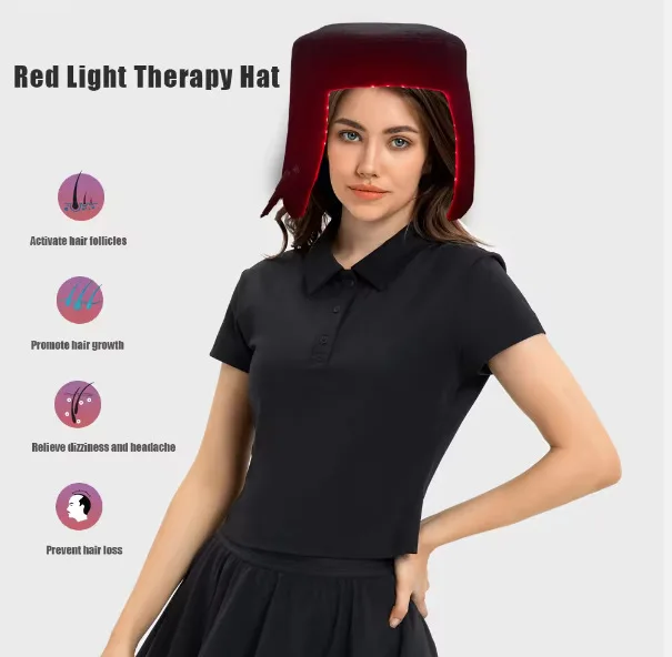 New Red Light Hair Growth Cap 180pcs Three in One Chip Near Infrared Light Therapy Anti-hair Loss Laser Hair Growth Instrument