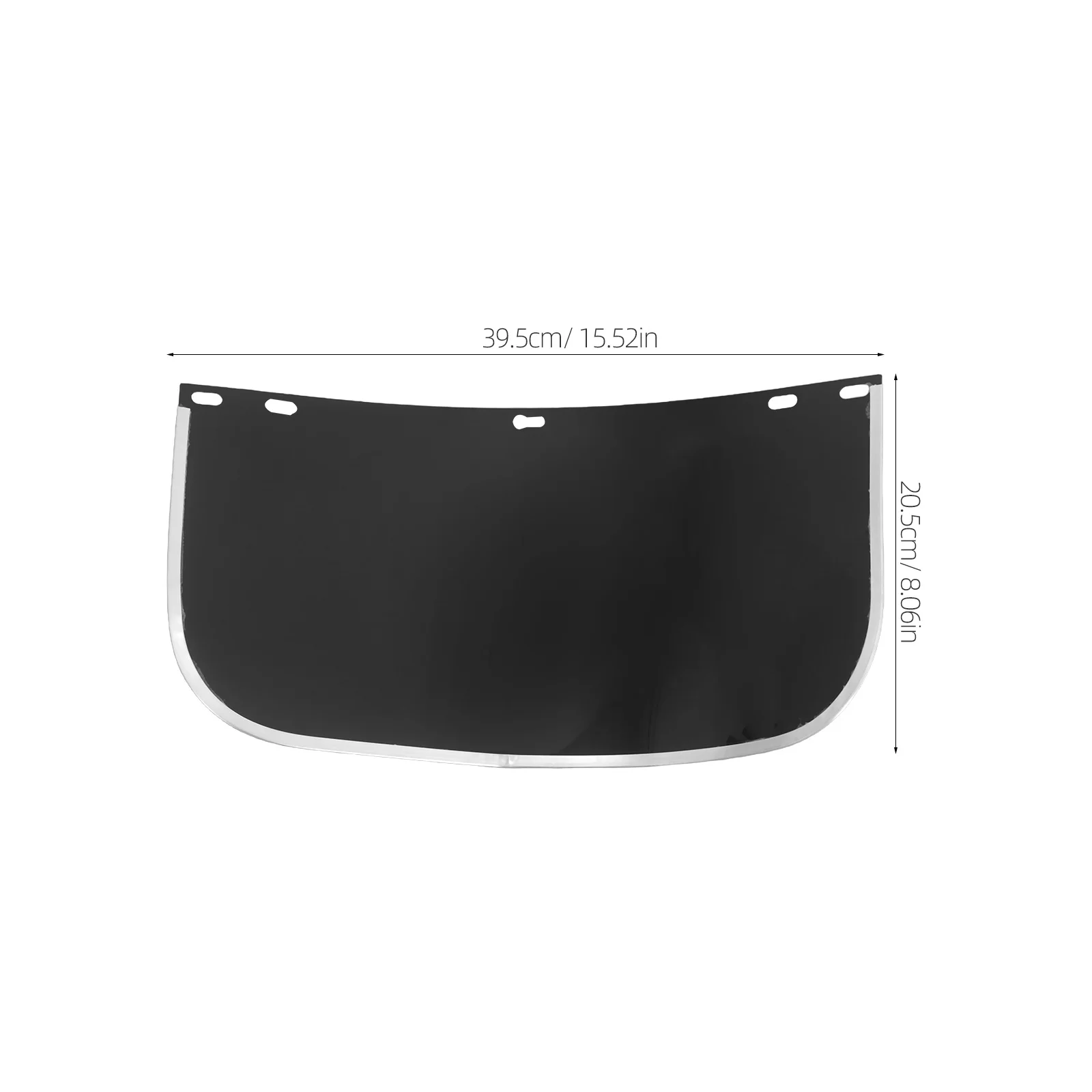 6 pezzi maschera protettiva per saldatura lente di ricambio trasparente anti-per molatura taglio lavorazione del legno copricapo a cricchetto