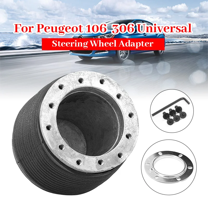 Car Steering Wheel Hubs Quick Release Adapter Boss Kit For Peugeot 106 306 for Citroen Saxo For Citroen AX 90 91 97 98