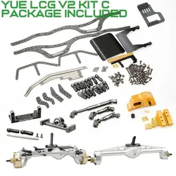 RhinoRC YUE LCG V2 Sporty RC Crawler Chassis Full Kit With Capra Axles Driver Shaft Gear Box