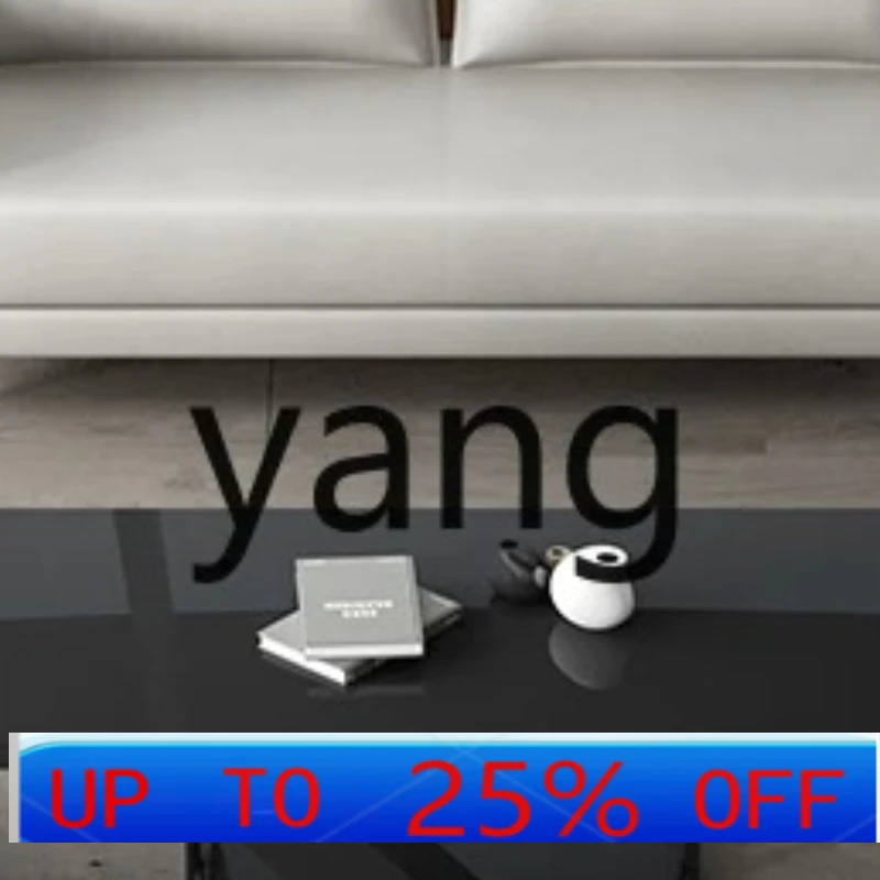 

LMM stainless steel coffee table modern simple paint creative tea table living room square table