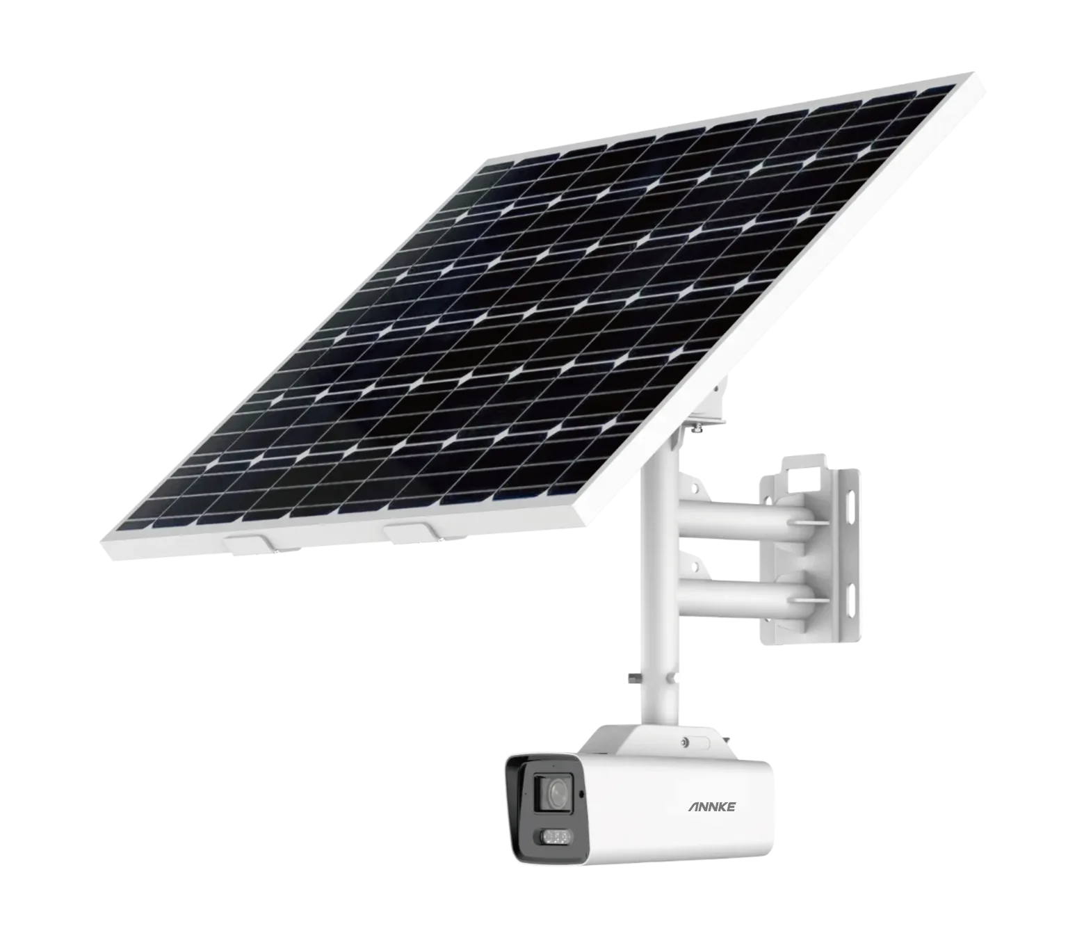 ANNKE 8MP Solar-Powered IP67 Security Camera Color Night Vision PT Camera With Human Detection Built-in 64 GB EMMC Storage