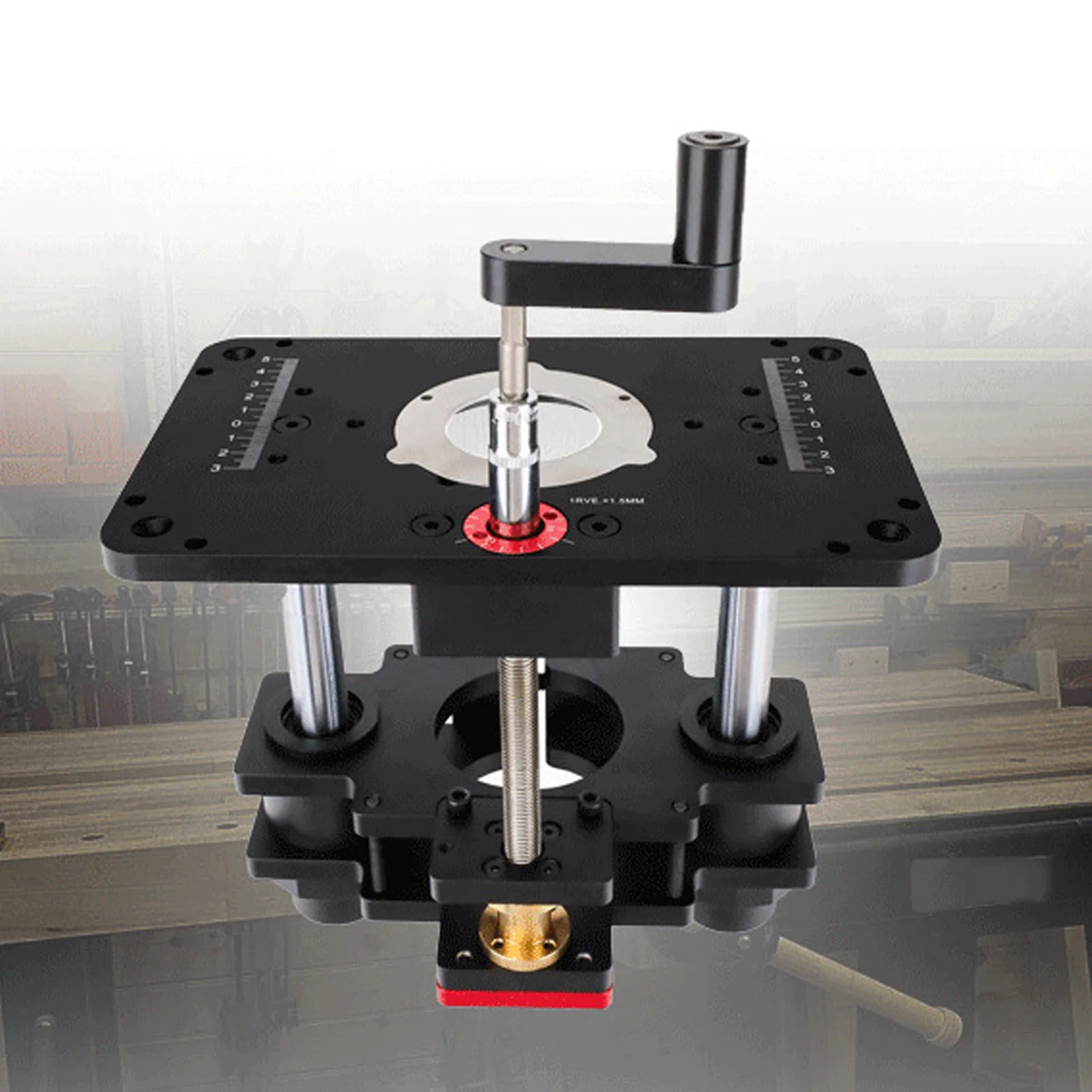Router Inverted Lift Table Router Lift System for 69mm Diameter Trimmer 25 to 50mm Thickness Benchtop Router Accessories