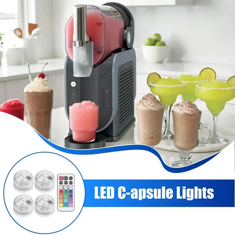 

Submersible LED Lights 13 Colors & 4 Modes Design Wireless Remote Control Reusable Light for Easter Marine Birthday Decorations
