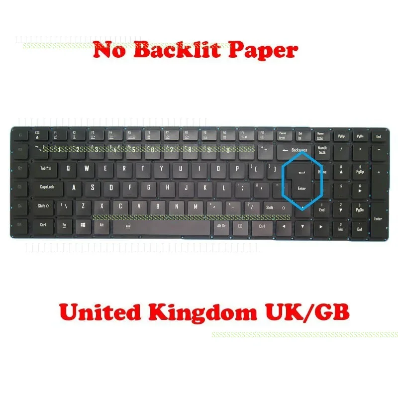 AA + sin teclado británico retroiluminado para Gigabyte AORUS X5 MD V7 V8 AORUS X7 V7 X7 DT V7 V8
