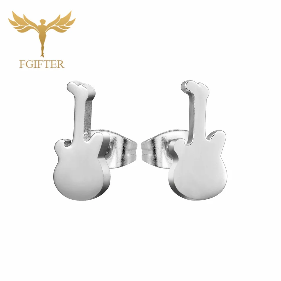 12 Pairs Music Guitar Earrings - Women Accessories Store recension och pris