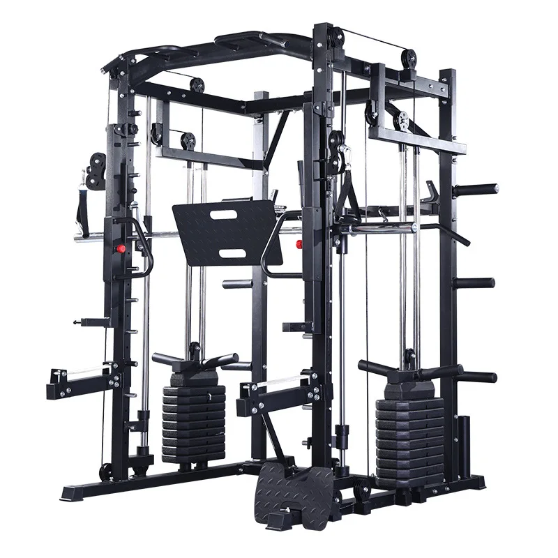 

Commercial Wholesale Smith Machine Multi-functional Integrated Training Unit with Full Set of Fitness Equipment