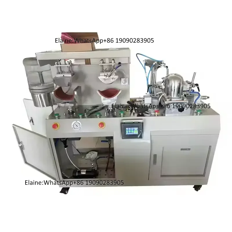 CP-103 3 in 1 Heavy Automatic Cap Front Piece Eyebrow Shaping and Hot Ironing Stamp Cap Making Machine