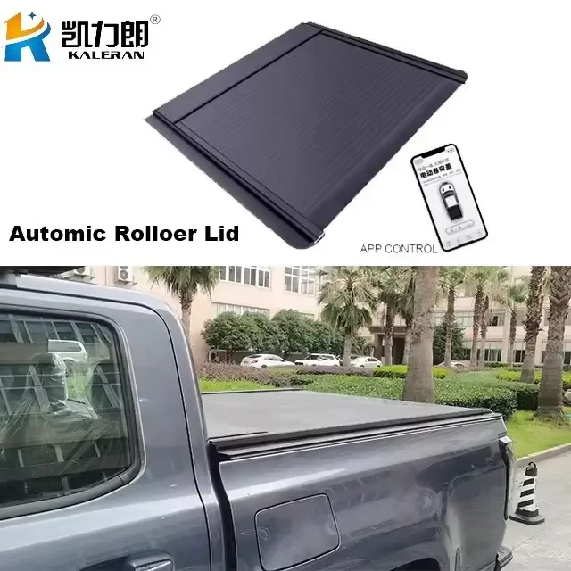 High Quality Car Accessories Retractable Roller Lid Shutter Roll Up Tonneau Cover for Toyota Hilux Ford Ranger Mitsubishi