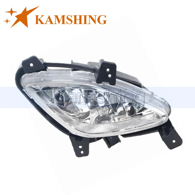 CAPQX 1pair Front Bumper Foglight For Hyundai I10 2011-2017 Driving Lamp Front Bumper Light Foglamp Fog Lamp