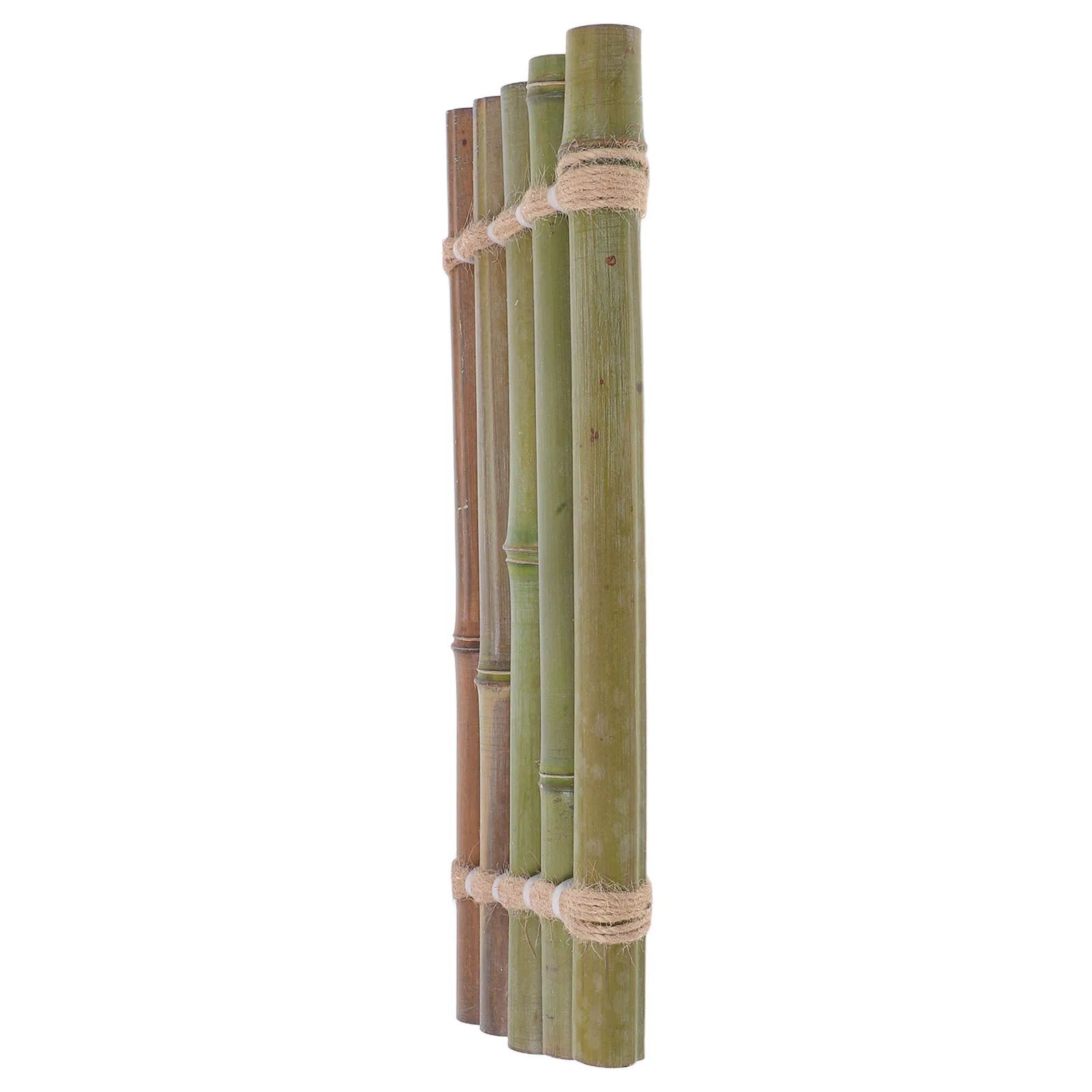 

Bamboo Raft Decoration 35cm Length 10 14cm Width Fish Tank Waterfall Board Fountain Holder DIY Aquarium Accessory Bamboo Mat