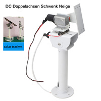 DC Dual Axis Solar Tracking Pan Tilt Accessory for Dual Axis Solar Tracker Controller Solar Tracking System Monitoring