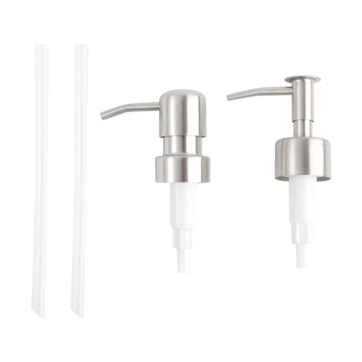 

Stainless Steel Soap Dispenser Pump Replacement 2 5cm Inner Diameter Long Nozzle Premium Material Liquid Lotion