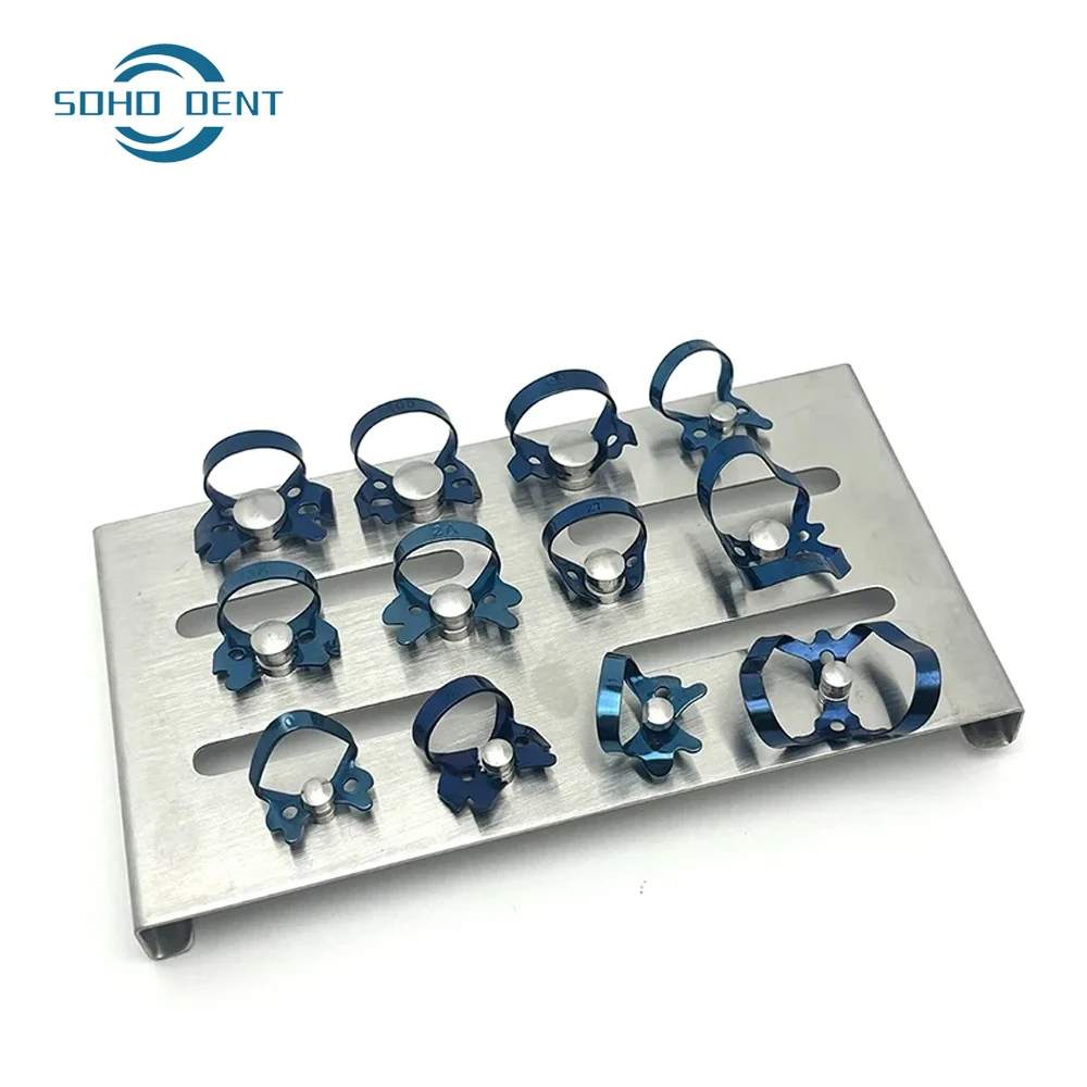 

Стоматологические эндодонтические резиновые зажимы для плотины, восстановительные зажимы, зажим для плотины, стоматологический держатель лотка из нержавеющей стали, стоматологические инструменты