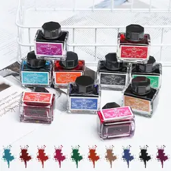 Carbon-free Ink For Fountain Pen 15ml Non-carbon Ink Fountain Pens Stationery Pen Ink Bottle Printer Chemical Ink