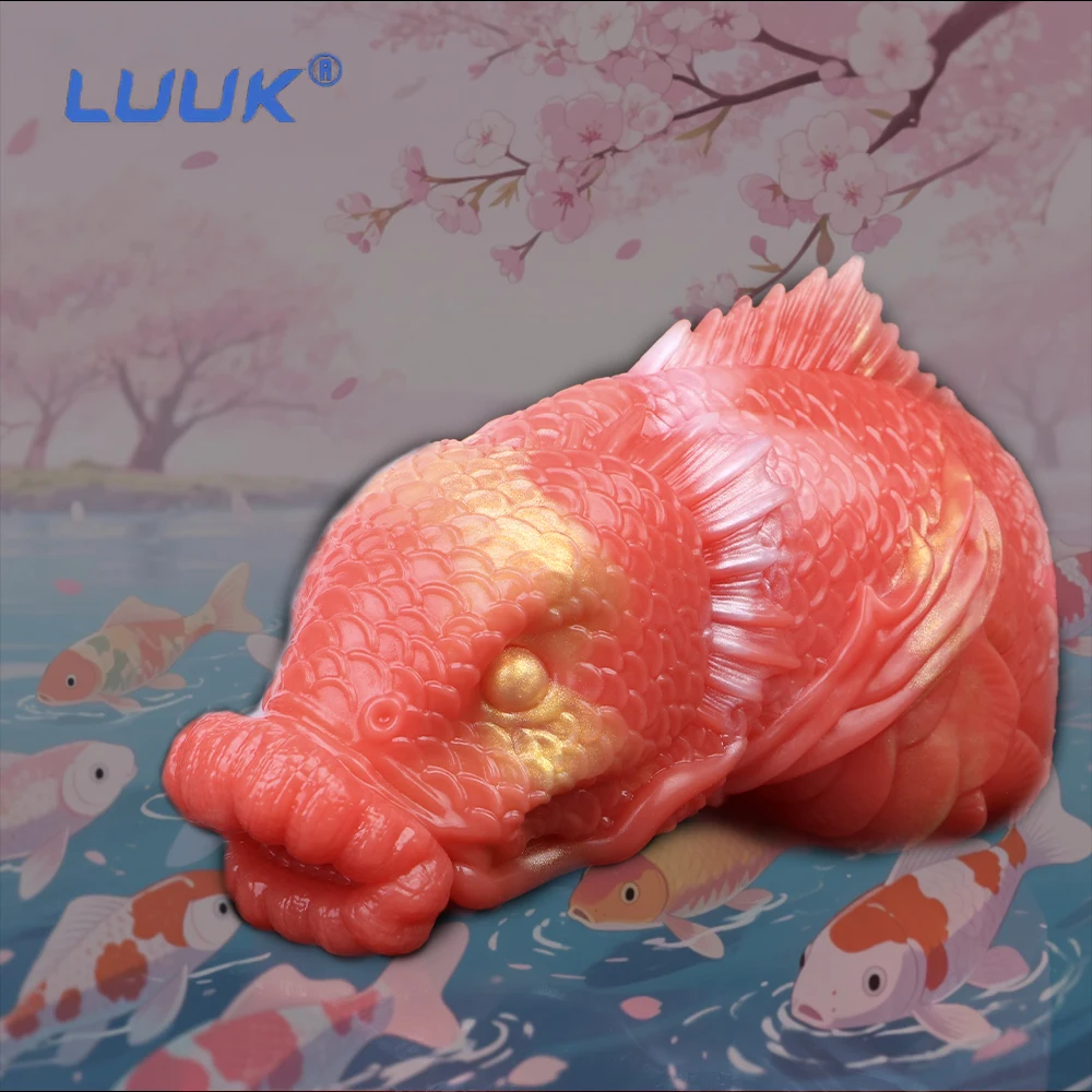 LUUK ذكر الاستمناء سيليكون جيب كس الضارب الأسماك جهاز استمناء مع نابض بالحياة محكم المهبل الشرج لتدريب القضيب
