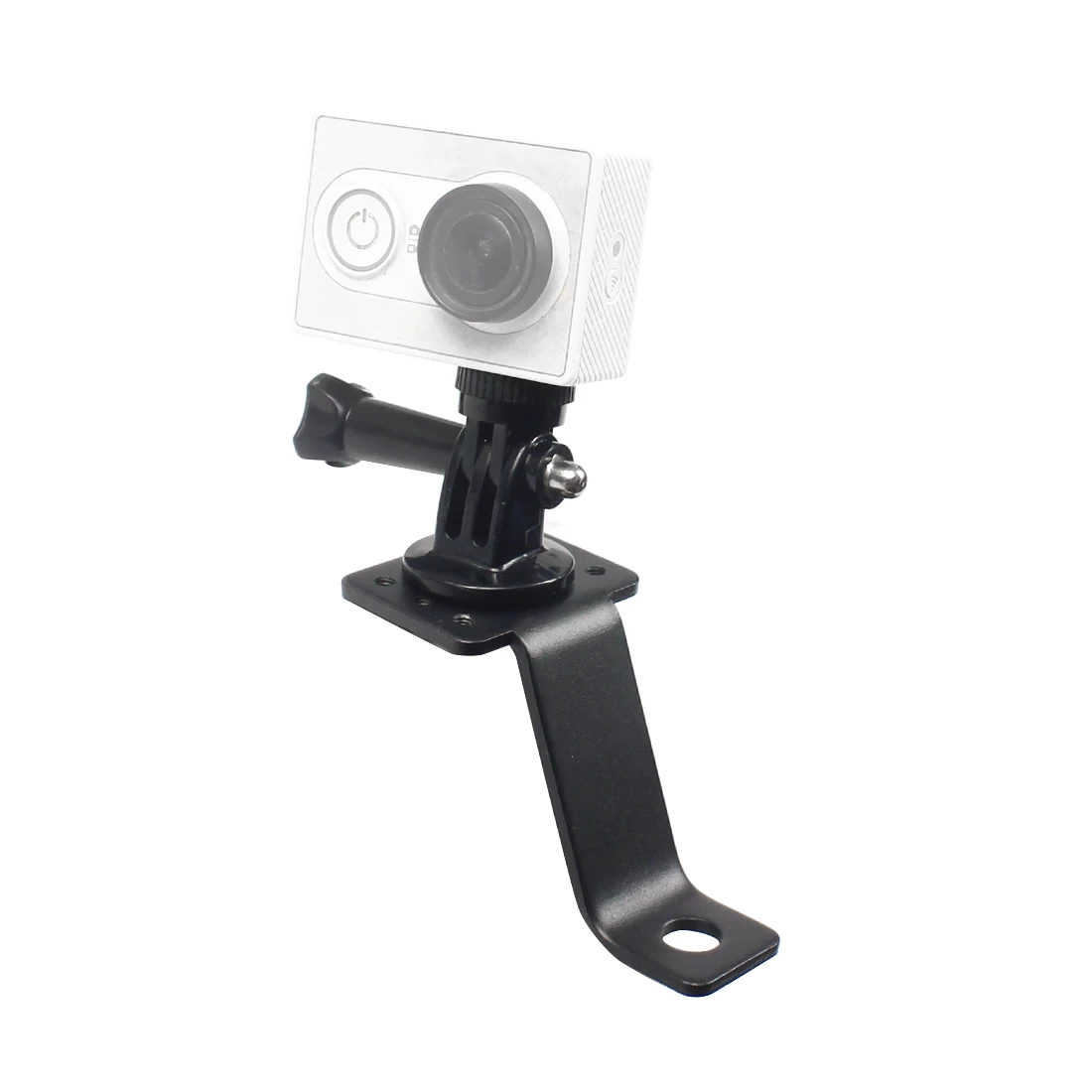 FEICHAO Aluminum Z-shaped Bracket with Screw for Gopro 9 8 7 6 5 Sport Camera Motorcycle Rearview Mirror Support Adapter Mount